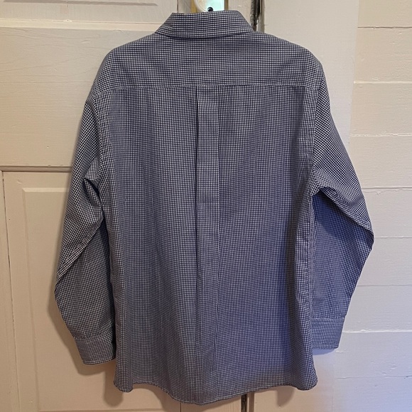 J. Bailey Bailey Boys Roscoe Blue Check Button Down Shirt Boys 7 - Picture 6 of 6